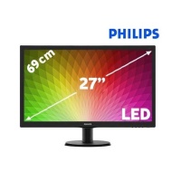 27 PHILIPS 273V5LHSB/00 1920x1080 1MS HDMI/VGA SIYAH +VESA - 1